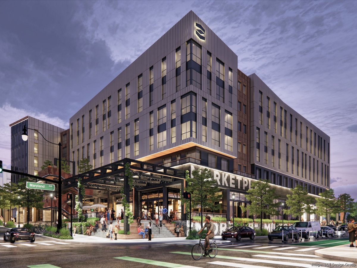 University of Baltimore marketplace and apartment project