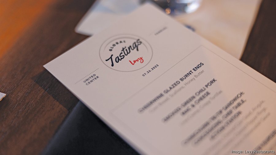 Levy Restaurants uses tasting experiences to create business