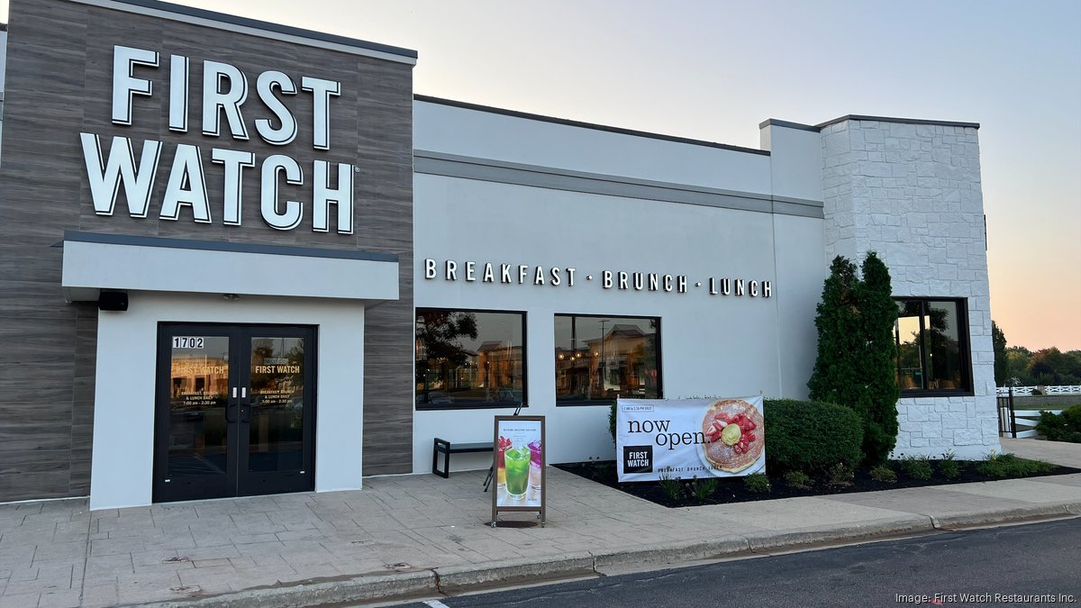 First Watch Restaurants Expand In Chicago Market Chicago Business Journal