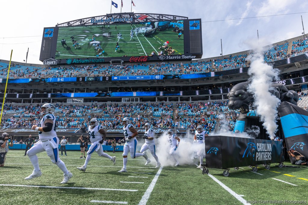 Carolina Panthers Bank of America Stadium NFL Football 8 x 10 Photo