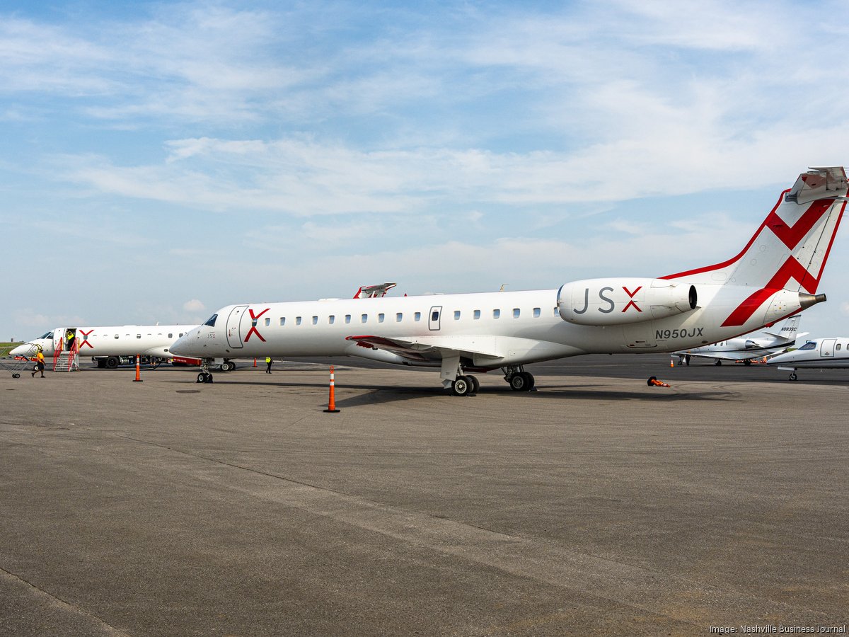 Why JSX semi private jet service paused Nashville flights future