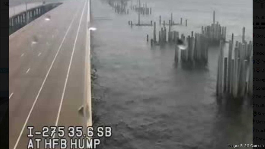 Update Howard Frankland Bridge reopens following Idalia Tampa Bay