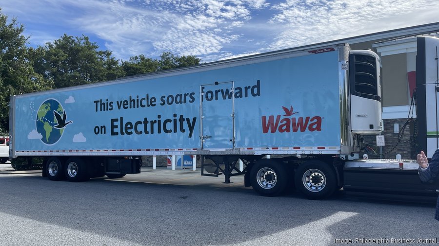 Wawa to continue its 'electrification' with test of new delivery truck