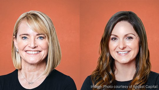 Recast Capital founders Courtney McCrea and Sara Zulkosky