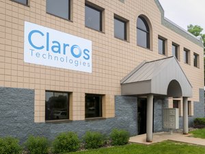 Claros Sign Building