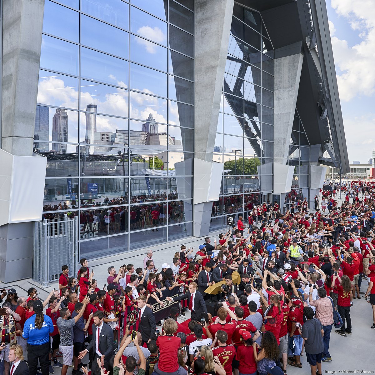 Soccer Fans Unite Downtown - Downtown Jacksonville