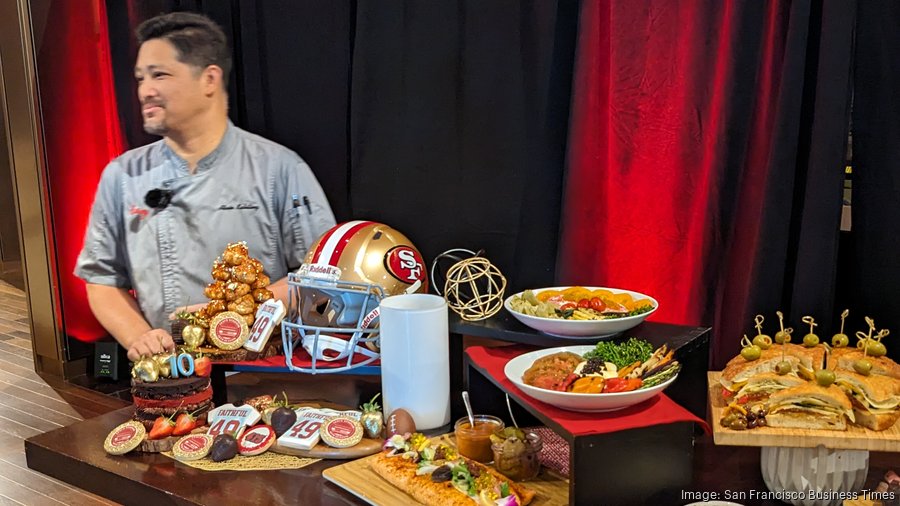 San Francisco 49ers lay out food roster with Levy, local