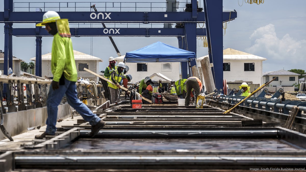 Innovation in construction industry includes pre-fabrication, robots ...