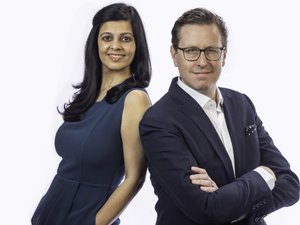 Shireen Qadri and JD Walsh