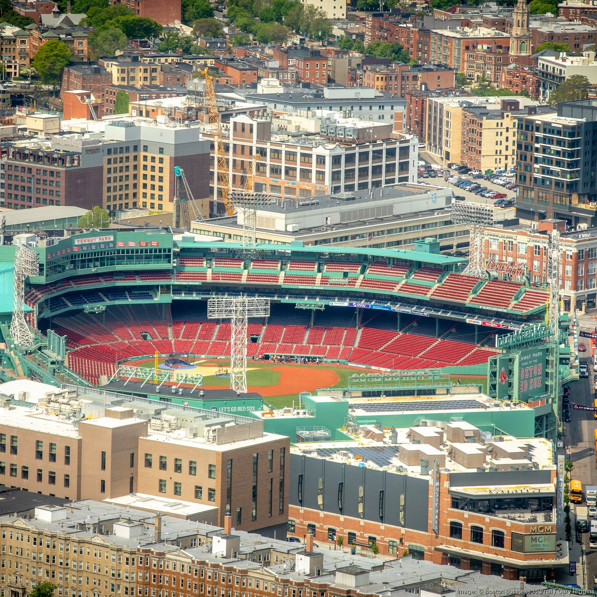 Fenway Park Panorama - Boston Red Sox - Exterior View