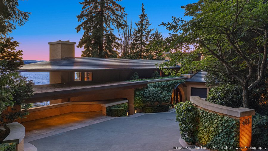 Jim Voelker's waterfront mansion in Bellevue put up for sale Puget