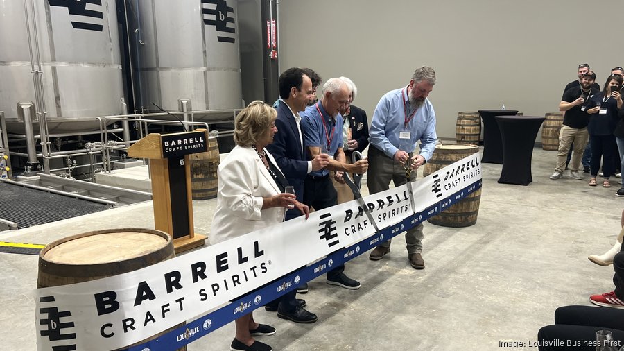 Barrell Craft Spirits Ribbon Cutting