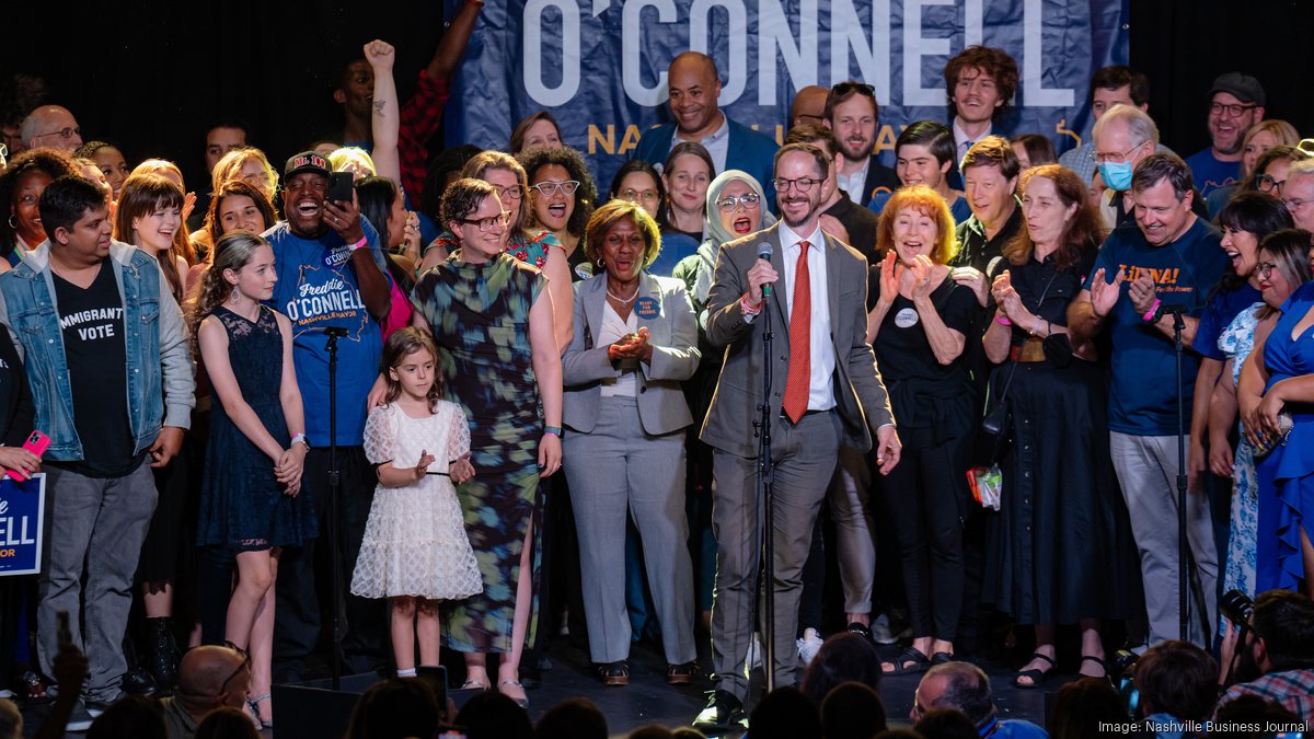 Freddie O'Connell wins mayor's race election run-off - Nashville ...