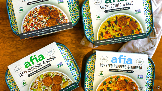 Afia frozen meals