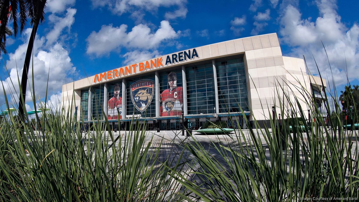 Florida Panthers' home arena in Sunrise is now Amerant Bank Arena ...