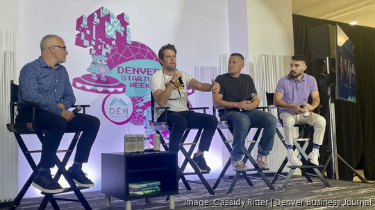 Denver Startup Week AI and restaurants panel