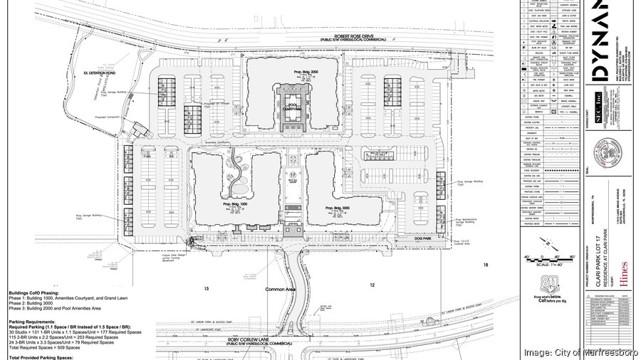 Clari Park apartments property sells for 5.4 million to Hines Nashville Business Journal