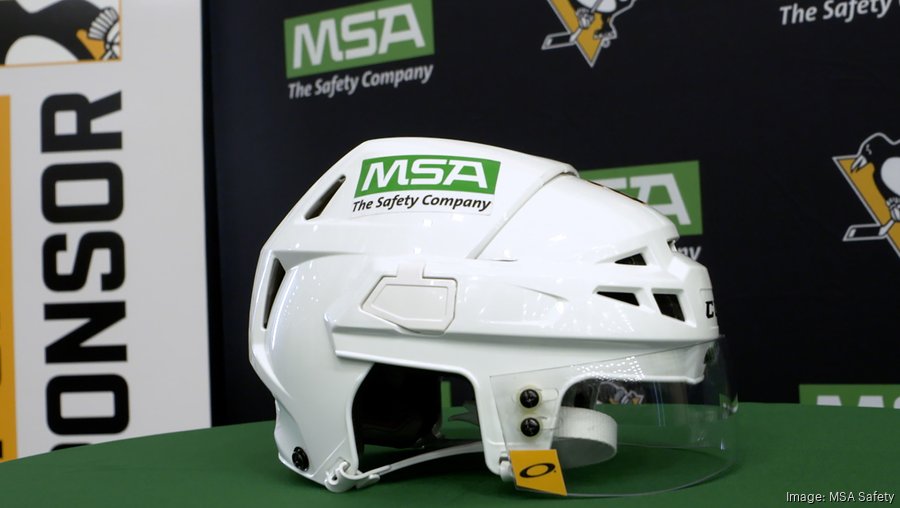 Penguins partner with MSA Safety for helmet sponsorship - Pittsburgh  Business Times