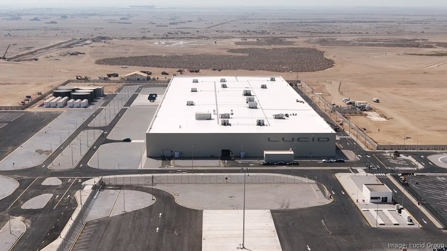 A glimpse inside Lucid Motors' new factory in Arizona