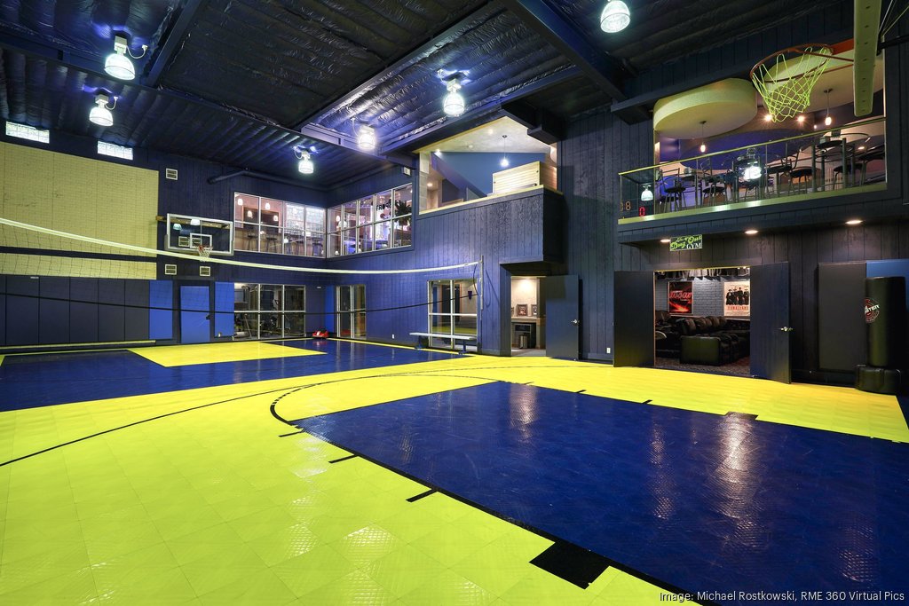 Create Your Own Mini Basketball Court with This Indoor Sport Hall Design