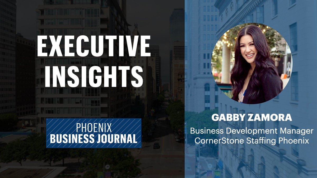 Executive Insights Gabby Zamora of CornerStone Staffing (video