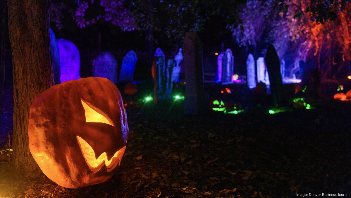 Littleton' Hudson Gardens event center glows for Halloween Denver