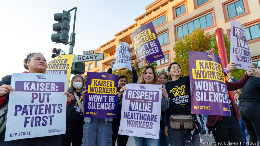 Kaiser strike Acting Labor Secretary Julie Su meets with company