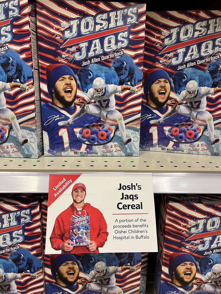 Josh Allen's limited edition cereal back on the shelves