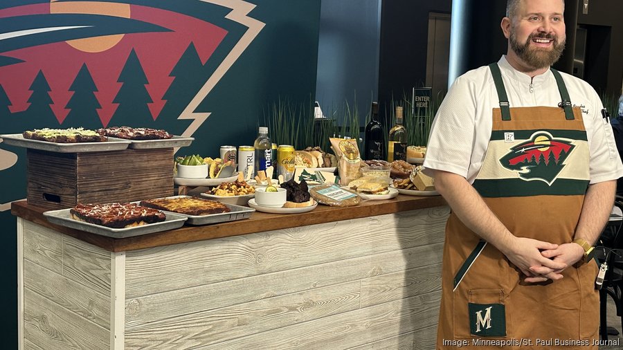 Xcel Energy Center's new food for Minnesota Wild 20232024 season