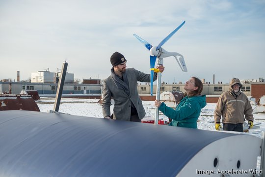 Accelerate Wind rooftop install