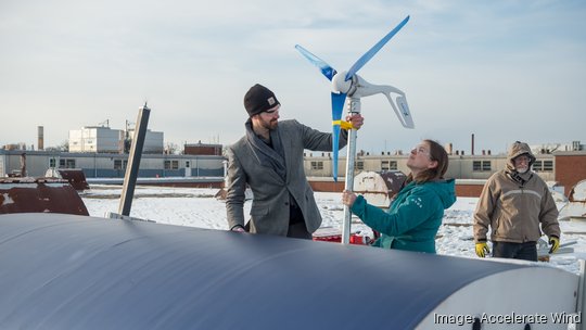 Accelerate Wind rooftop install