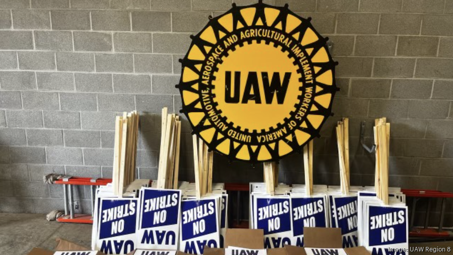 uaw strike signs