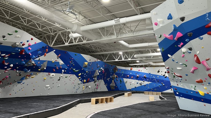 Hudson Boulders, a new rock climbing gym in Latham, is now open