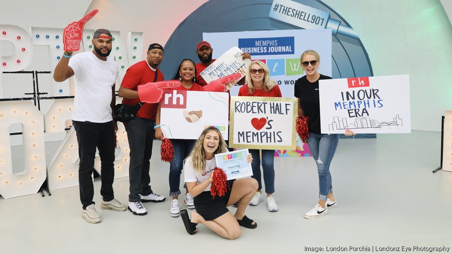 Best Places to Work Small category honoree Robert Half Memphis Business Journal