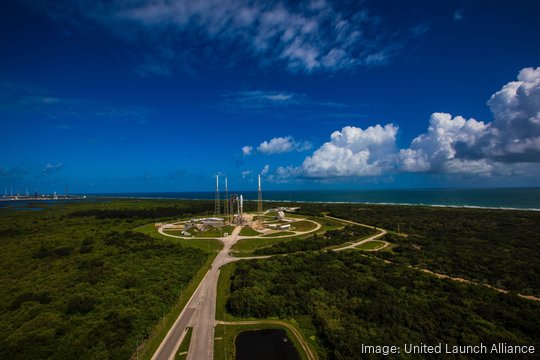 Atlas on the launch pad