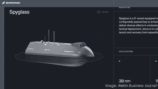 Drone ship startup Saronic raises $55M