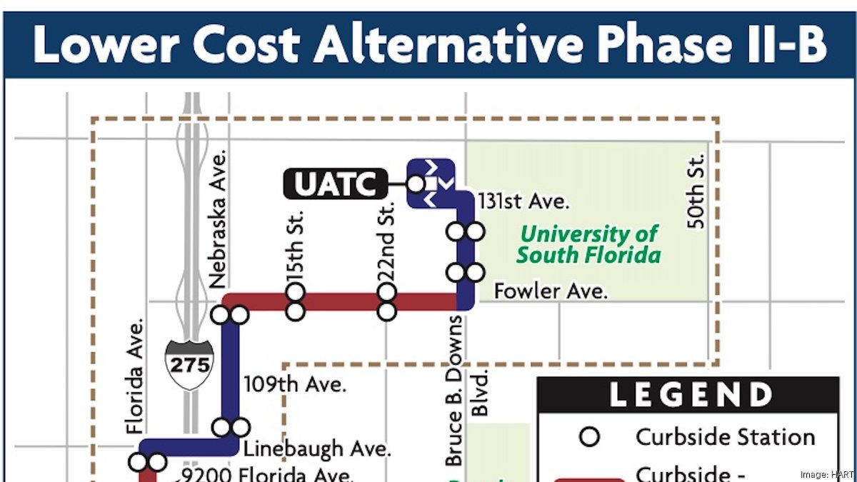 Tampa's planned BRT line projected to achieve higher ridership than