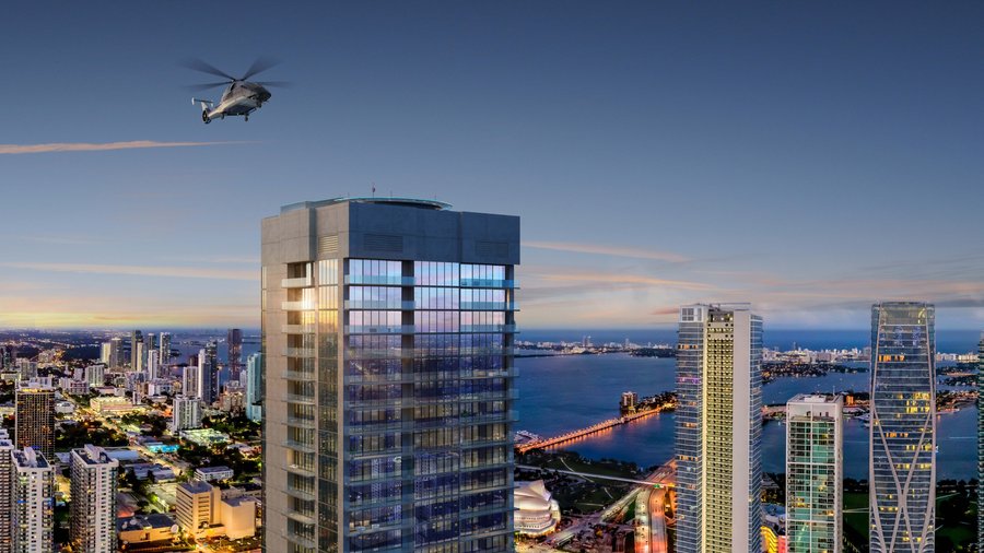 private helipad at E11EVEN Residences Beyond - Submitted by advertiser