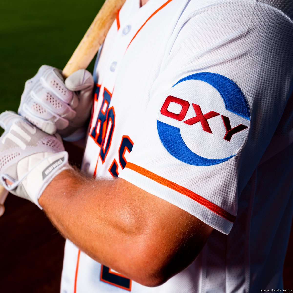 Astros Oxy patch, explained: What is Occidental Petroleum and how much does  it pay for uniform sponsorship?