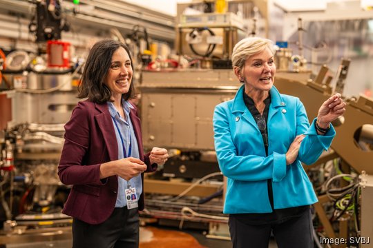 Elisa Biasin and Jennifer Granholm