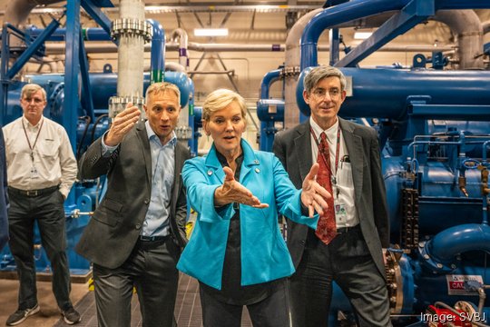 Energy Secretary Jennifer M. Granholm at SLAC