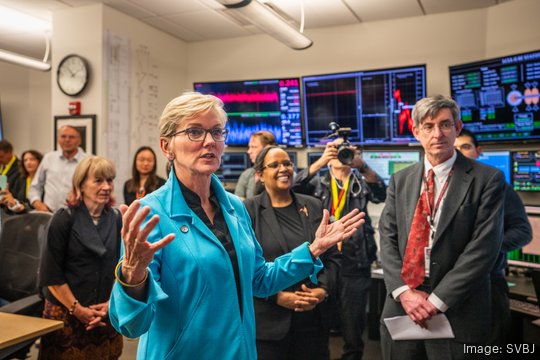 Jennifer M. Granholm tours SLAC National Accelerator Laboratory