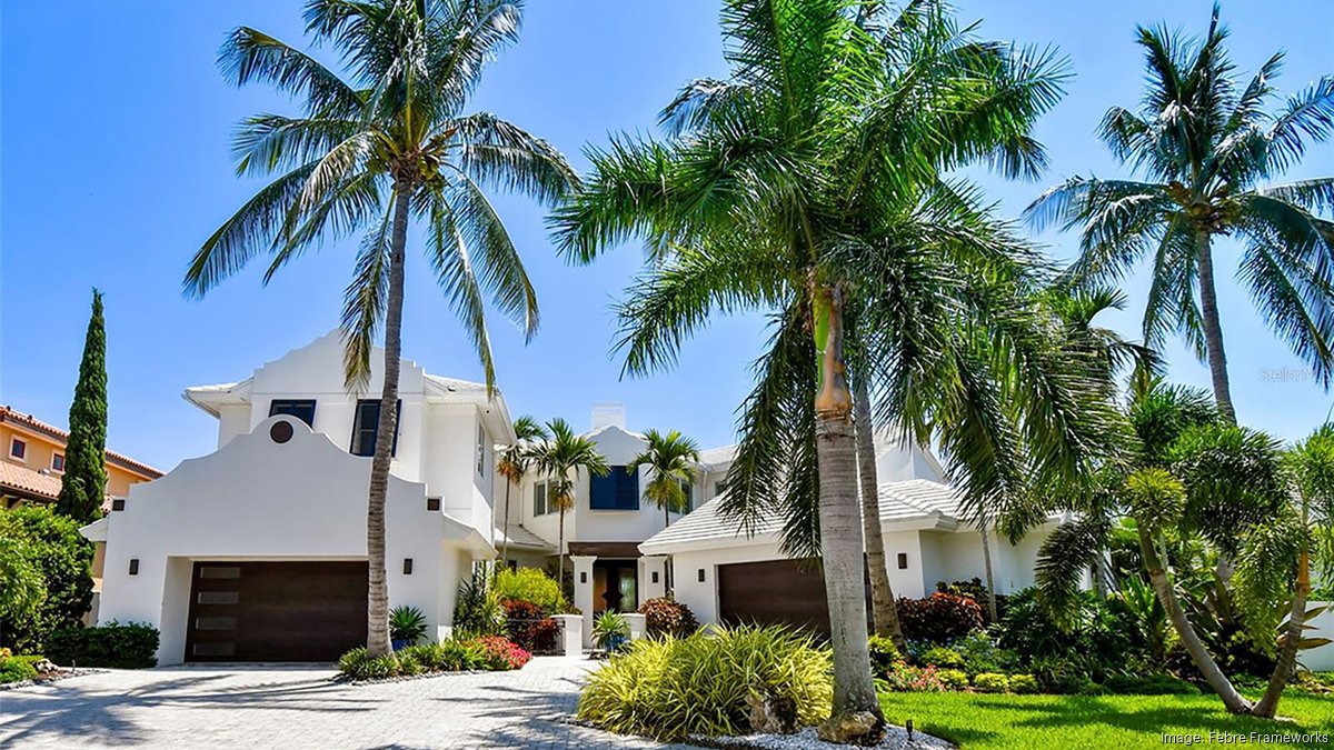 Bayway Isles waterfront home sells for 5.5 million Tampa Bay