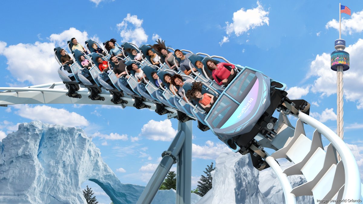 SeaWorld Orlando shows off new Penguin Trek coaster Orlando Business