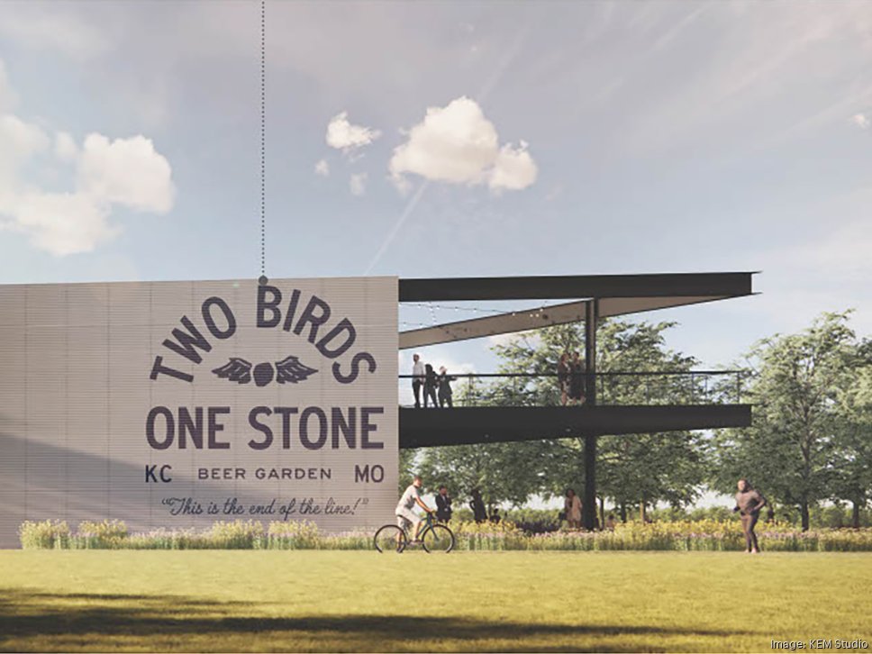 Construction begins on KC's public-owned beer garden Two Birds