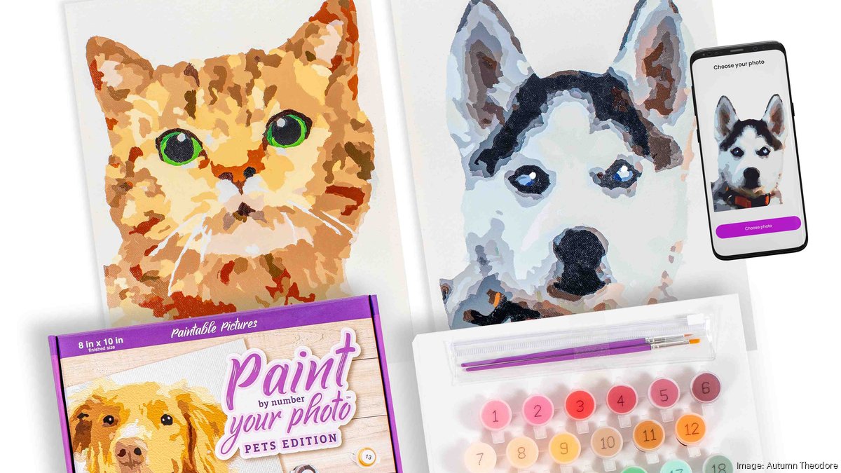 Paintable Pictures' paintbynumbers kit makes Oprah's Favorite Things