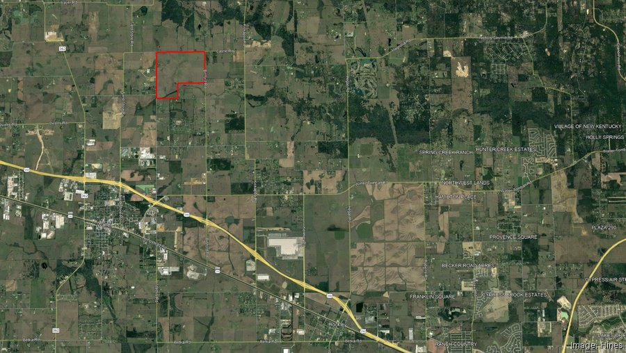 Hines buys 528 acres for 1,400-home community near Waller - Houston ...