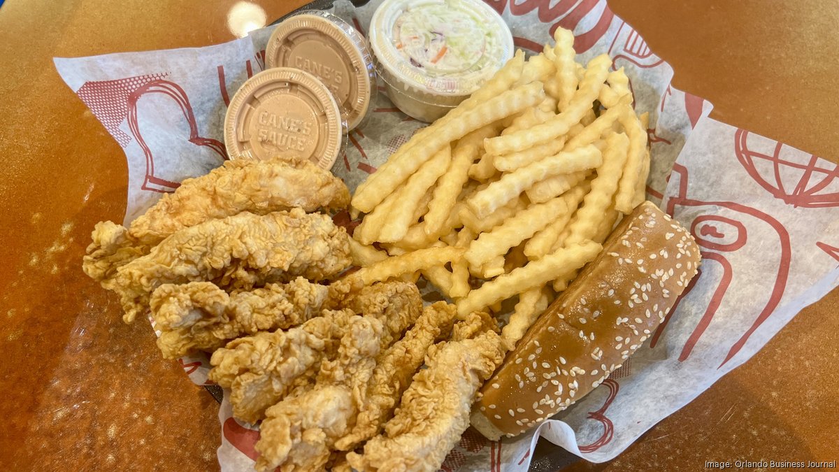 First Orlando Raising Cane's restaurant now open. See what's next
