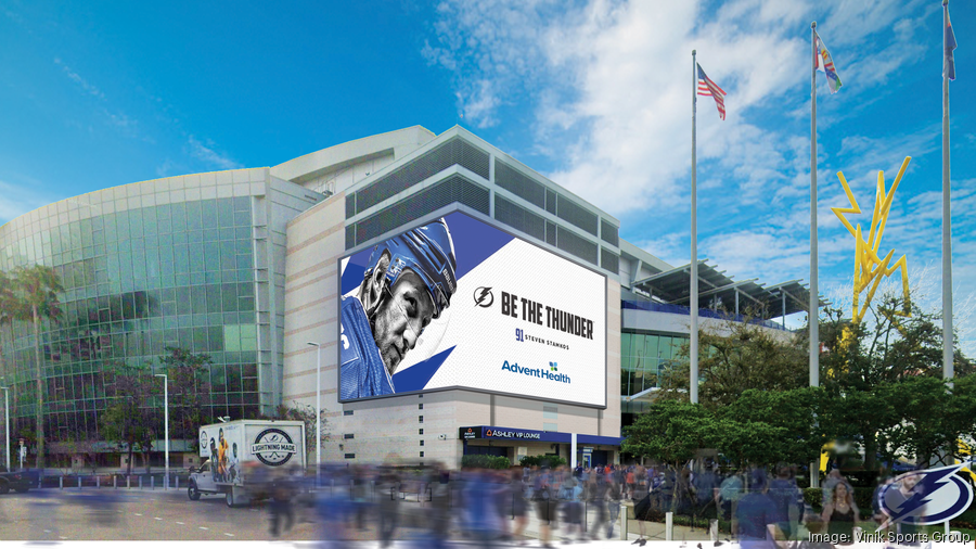 Amalie Arena signage due for an upgrade, Vink Sports Group says - Tampa ...