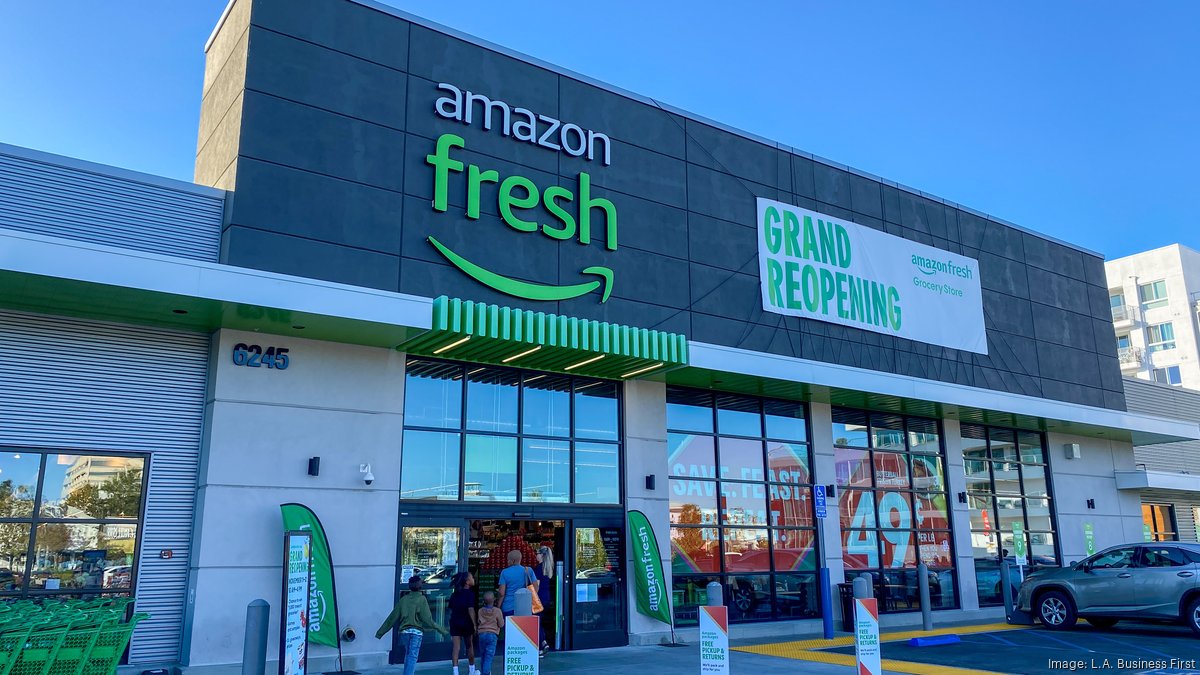 亚马逊鲜食品零售店在洛杉矶进行重新设计，扩大库存并提供更多送货服务